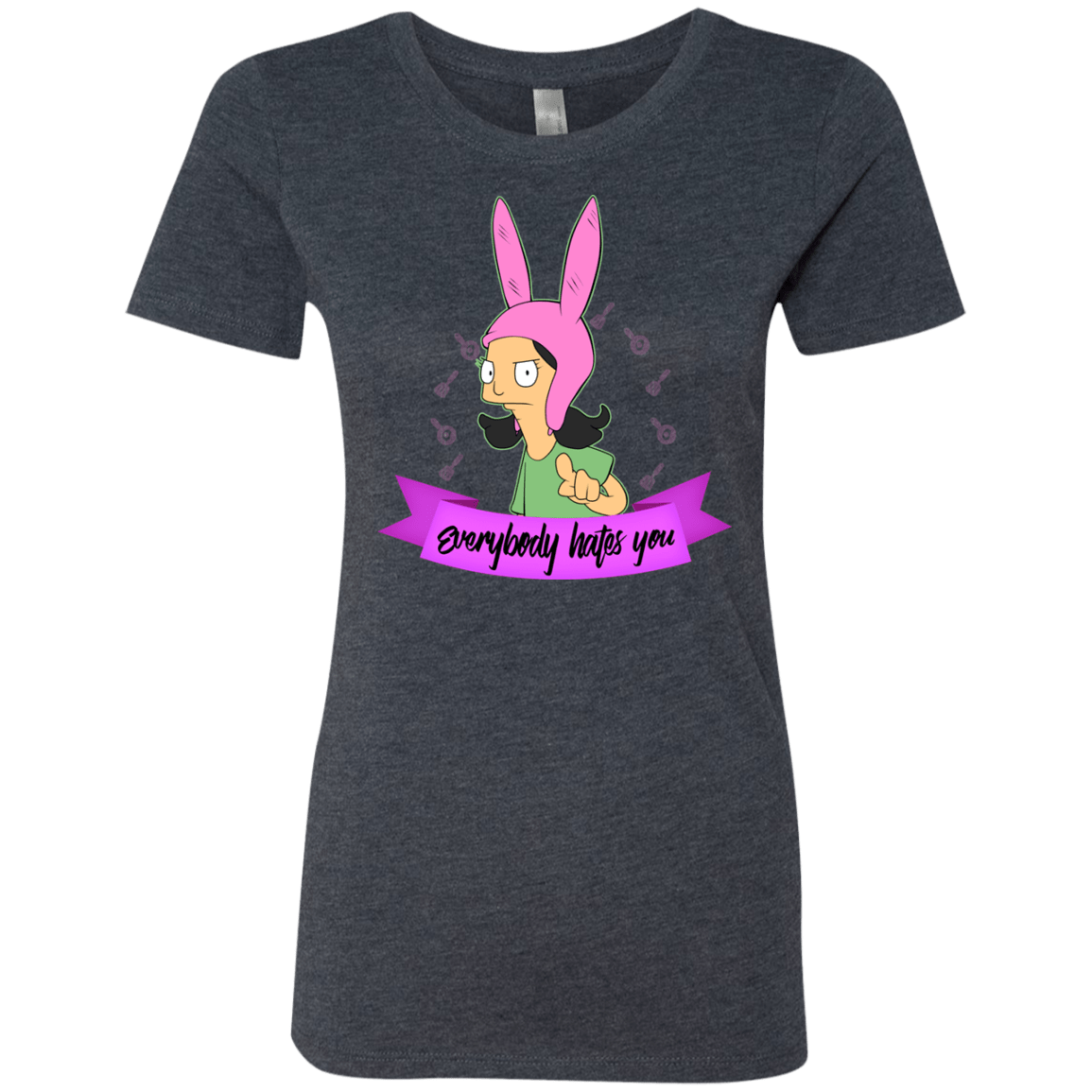 T-Shirts Vintage Navy / Small Louise Everybody Women's Triblend T-Shirt