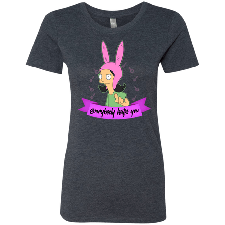 T-Shirts Vintage Navy / Small Louise Everybody Women's Triblend T-Shirt