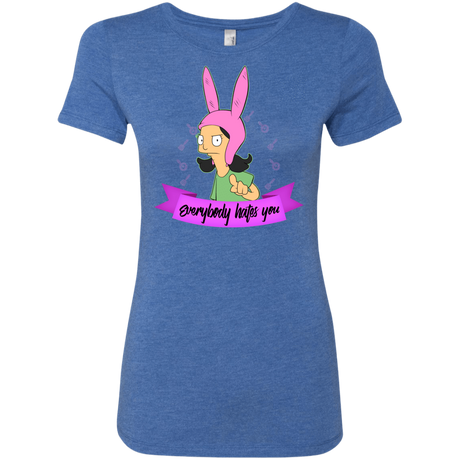 T-Shirts Vintage Royal / Small Louise Everybody Women's Triblend T-Shirt