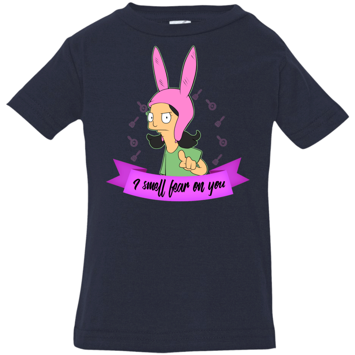 T-Shirts Navy / 6 Months Louise Smell Fear Infant Premium T-Shirt