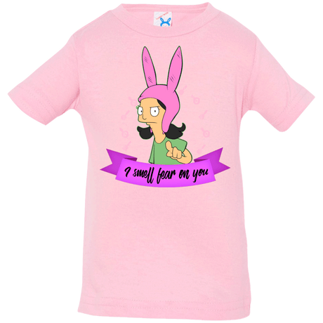 T-Shirts Pink / 6 Months Louise Smell Fear Infant Premium T-Shirt