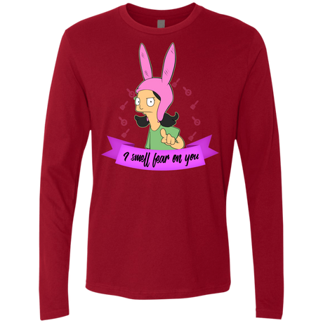 T-Shirts Cardinal / Small Louise Smell Fear Men's Premium Long Sleeve