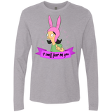T-Shirts Heather Grey / Small Louise Smell Fear Men's Premium Long Sleeve