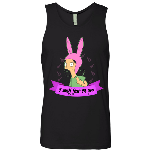 T-Shirts Black / Small Louise Smell Fear Men's Premium Tank Top