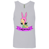 T-Shirts Heather Grey / Small Louise Smell Fear Men's Premium Tank Top
