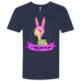 T-Shirts Midnight Navy / X-Small Louise Smell Fear Men's Premium V-Neck