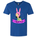 T-Shirts Royal / X-Small Louise Smell Fear Men's Premium V-Neck