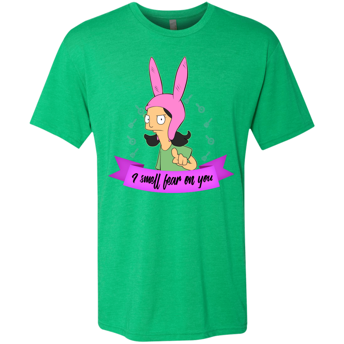 T-Shirts Envy / Small Louise Smell Fear Men's Triblend T-Shirt