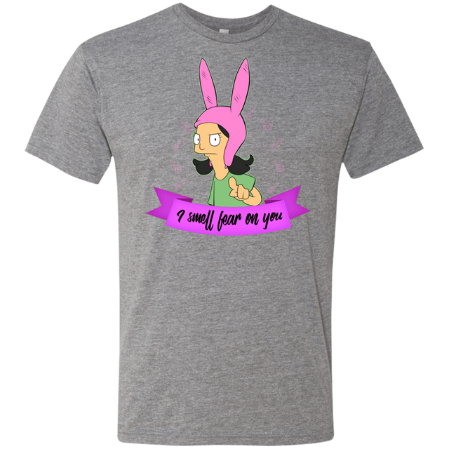 T-Shirts Premium Heather / Small Louise Smell Fear Men's Triblend T-Shirt