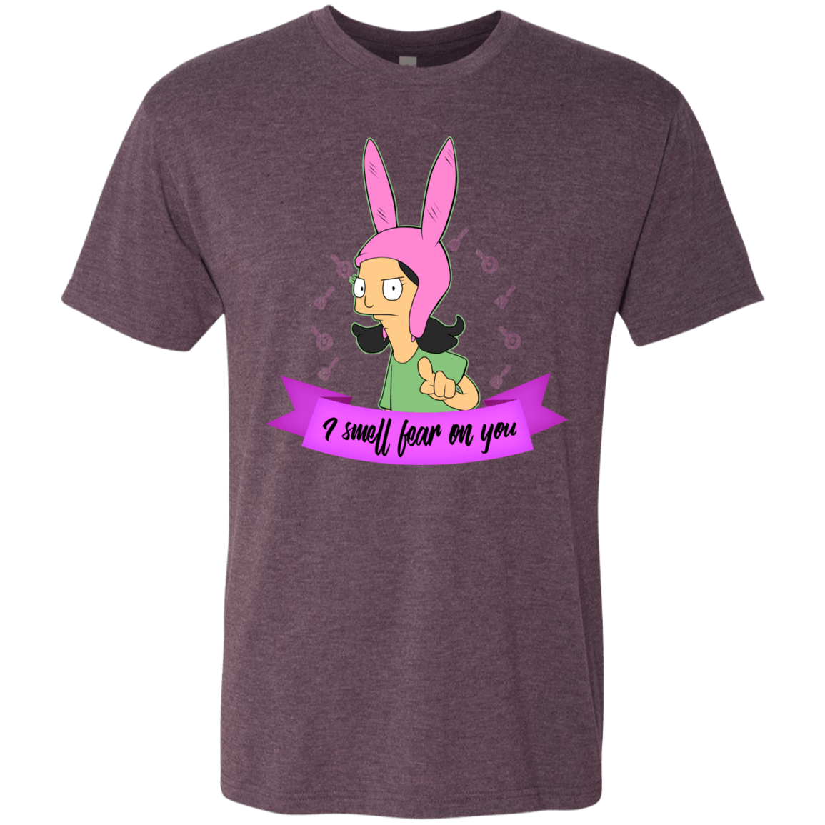 T-Shirts Vintage Purple / Small Louise Smell Fear Men's Triblend T-Shirt