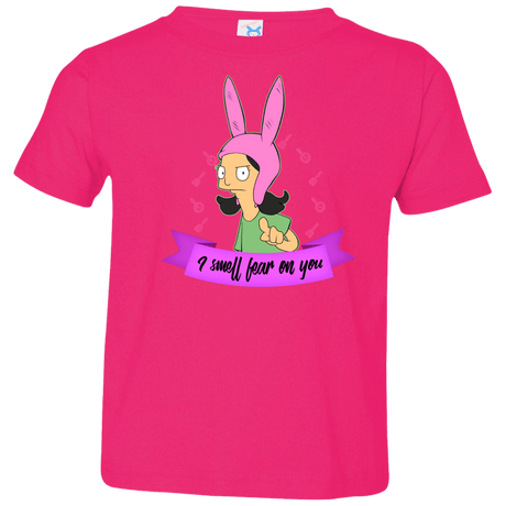 T-Shirts Hot Pink / 2T Louise Smell Fear Toddler Premium T-Shirt
