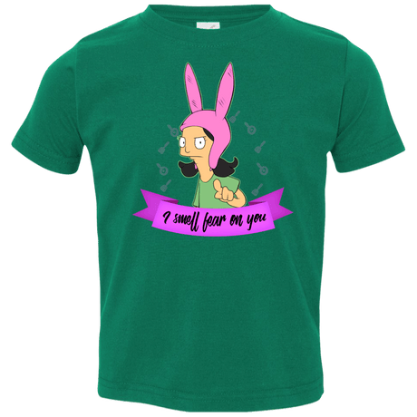 T-Shirts Kelly / 2T Louise Smell Fear Toddler Premium T-Shirt