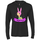 T-Shirts Vintage Black / X-Small Louise Smell Fear Triblend Long Sleeve Hoodie Tee