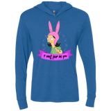 T-Shirts Vintage Royal / X-Small Louise Smell Fear Triblend Long Sleeve Hoodie Tee