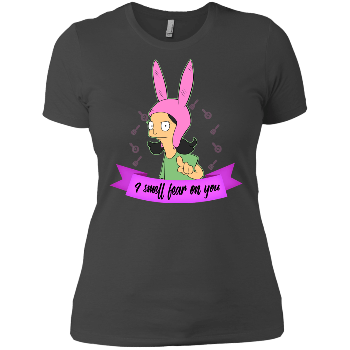 T-Shirts Heavy Metal / X-Small Louise Smell Fear Women's Premium T-Shirt