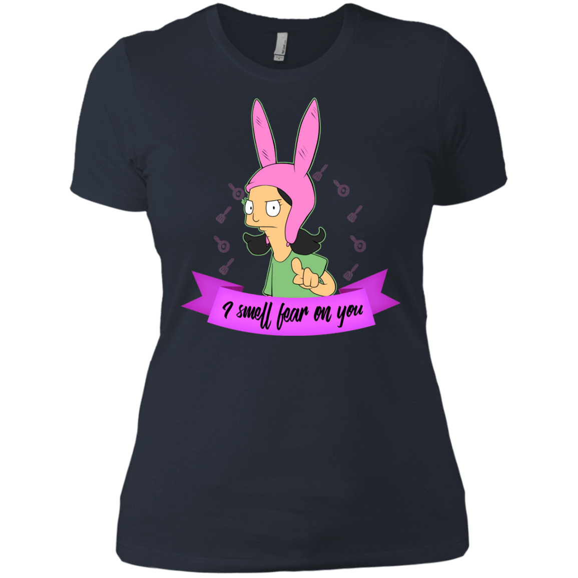 T-Shirts Indigo / X-Small Louise Smell Fear Women's Premium T-Shirt