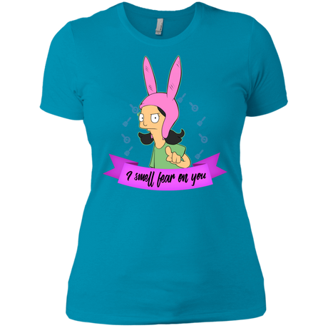 T-Shirts Turquoise / X-Small Louise Smell Fear Women's Premium T-Shirt
