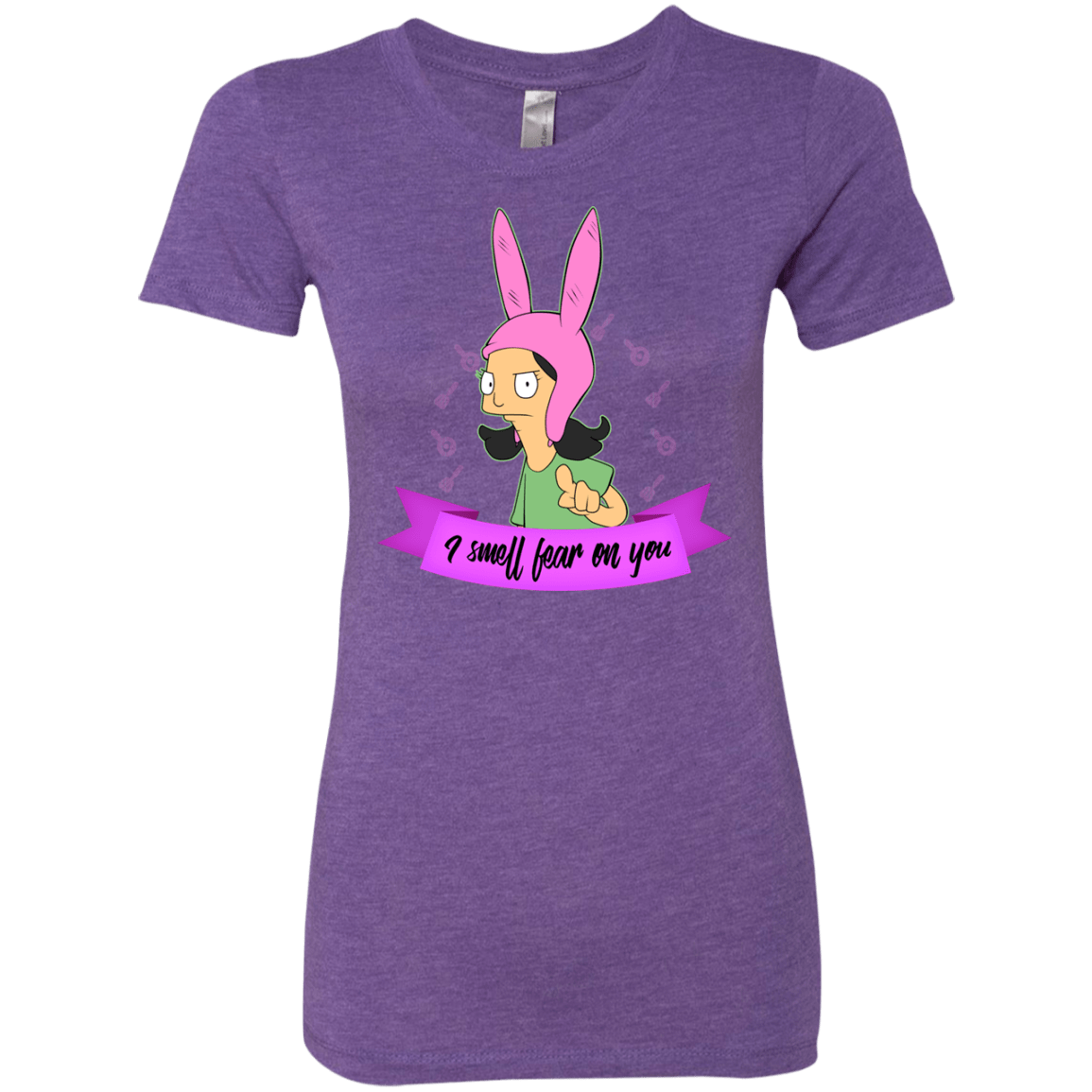 T-Shirts Purple Rush / Small Louise Smell Fear Women's Triblend T-Shirt