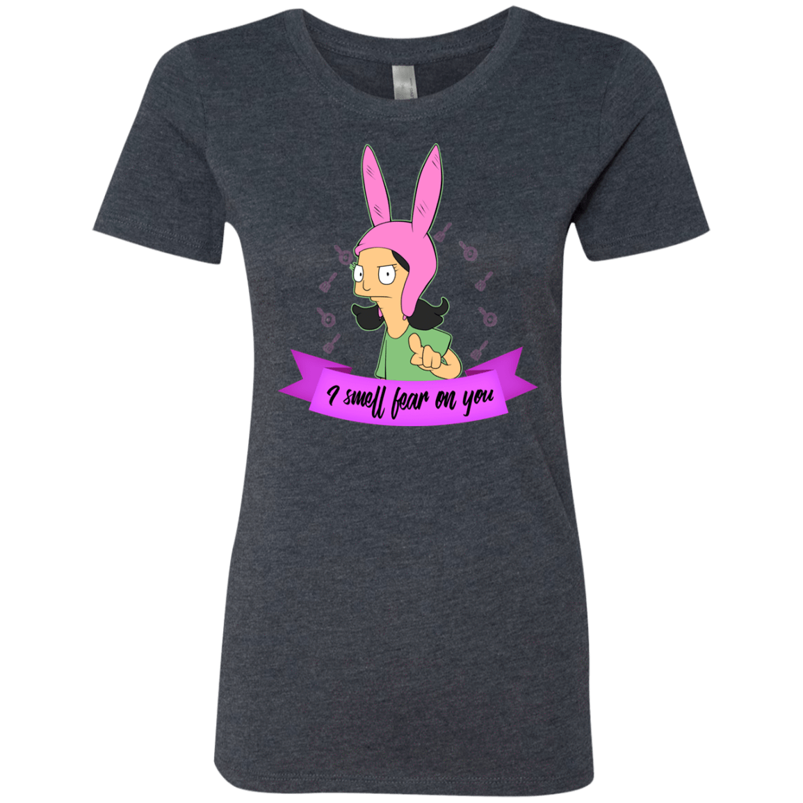 T-Shirts Vintage Navy / Small Louise Smell Fear Women's Triblend T-Shirt
