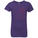 T-Shirts Purple Rush / YXS Love 11 Girls Premium T-Shirt