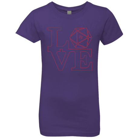 T-Shirts Purple Rush / YXS Love 11 Girls Premium T-Shirt