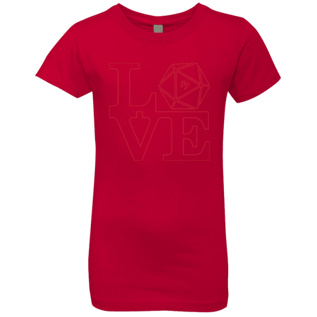T-Shirts Red / YXS Love 11 Girls Premium T-Shirt
