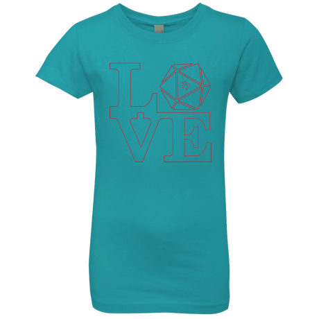 T-Shirts Tahiti Blue / YXS Love 11 Girls Premium T-Shirt