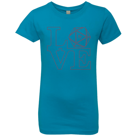 T-Shirts Turquoise / YXS Love 11 Girls Premium T-Shirt