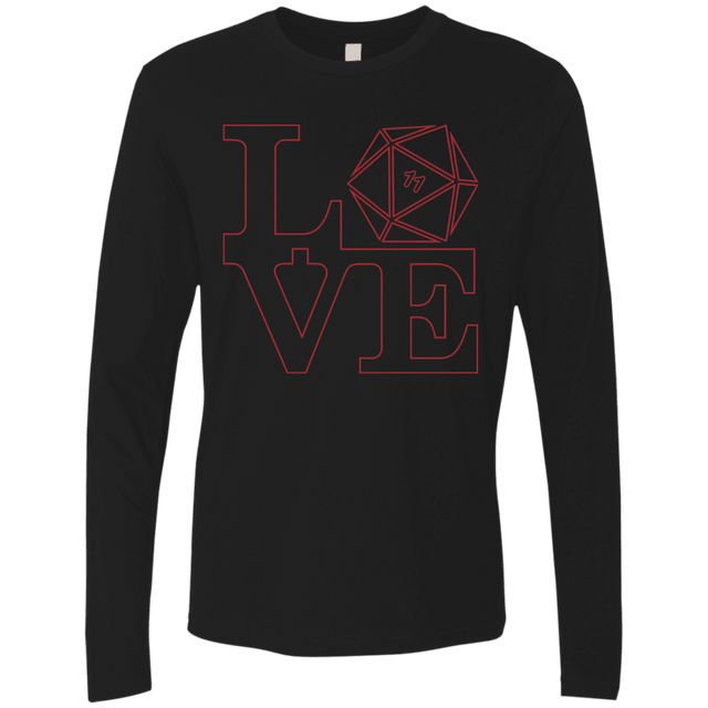 T-Shirts Black / Small Love 11 Men's Premium Long Sleeve