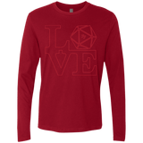 T-Shirts Cardinal / Small Love 11 Men's Premium Long Sleeve