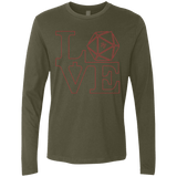 T-Shirts Military Green / Small Love 11 Men's Premium Long Sleeve