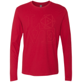 T-Shirts Red / Small Love 11 Men's Premium Long Sleeve