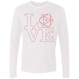 T-Shirts White / Small Love 11 Men's Premium Long Sleeve
