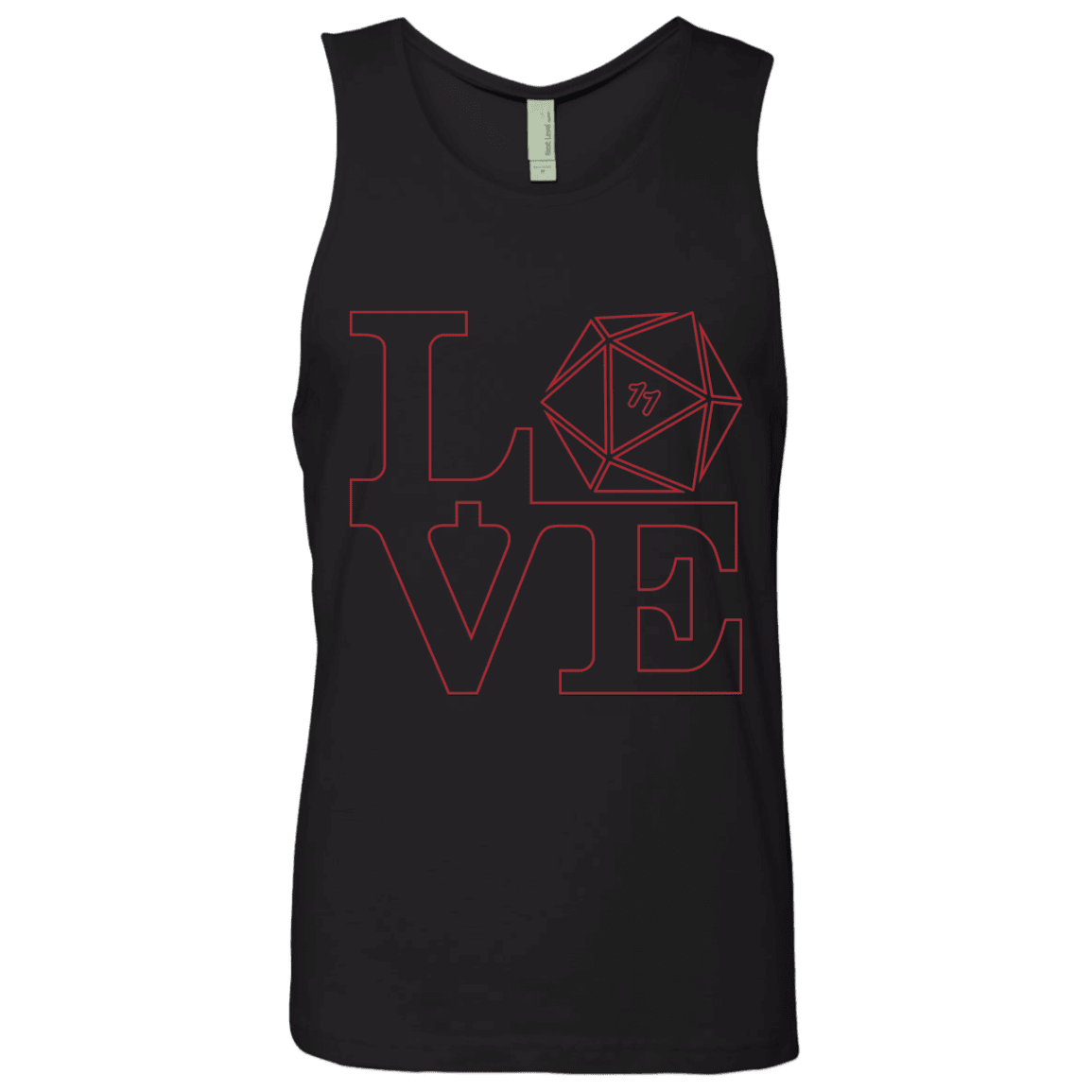 T-Shirts Black / Small Love 11 Men's Premium Tank Top
