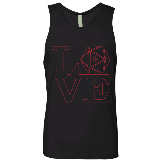 T-Shirts Black / Small Love 11 Men's Premium Tank Top