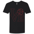 T-Shirts Black / X-Small Love 11 Men's Premium V-Neck