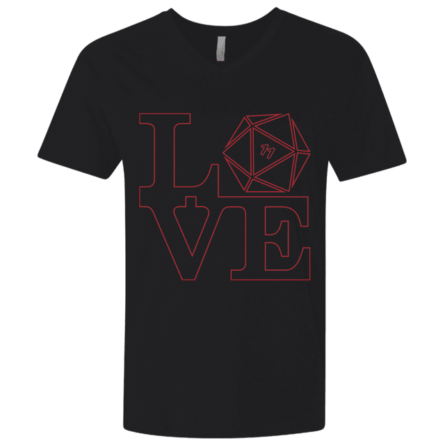 T-Shirts Black / X-Small Love 11 Men's Premium V-Neck