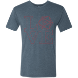 T-Shirts Indigo / Small Love 11 Men's Triblend T-Shirt