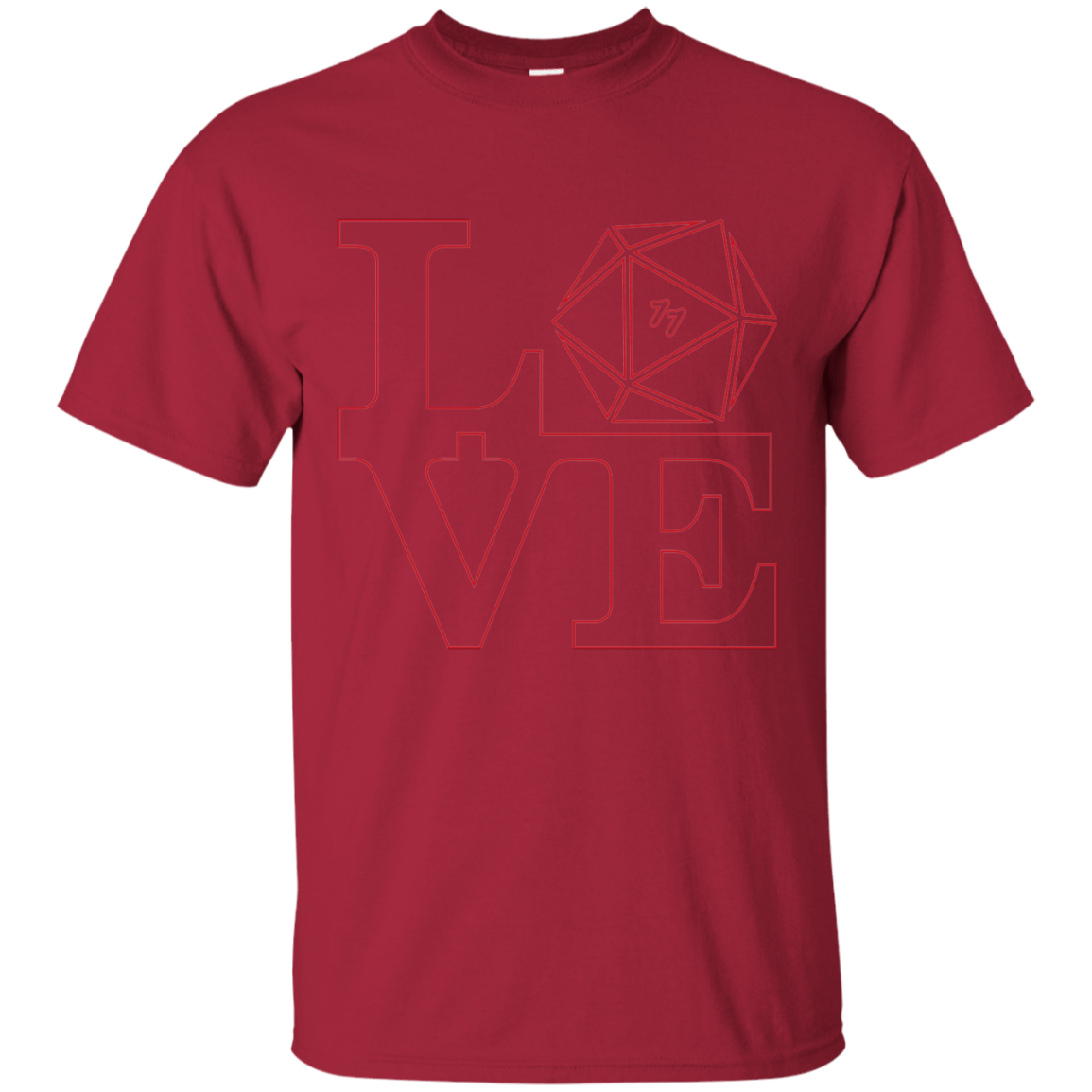 T-Shirts Cardinal / Small Love 11 T-Shirt