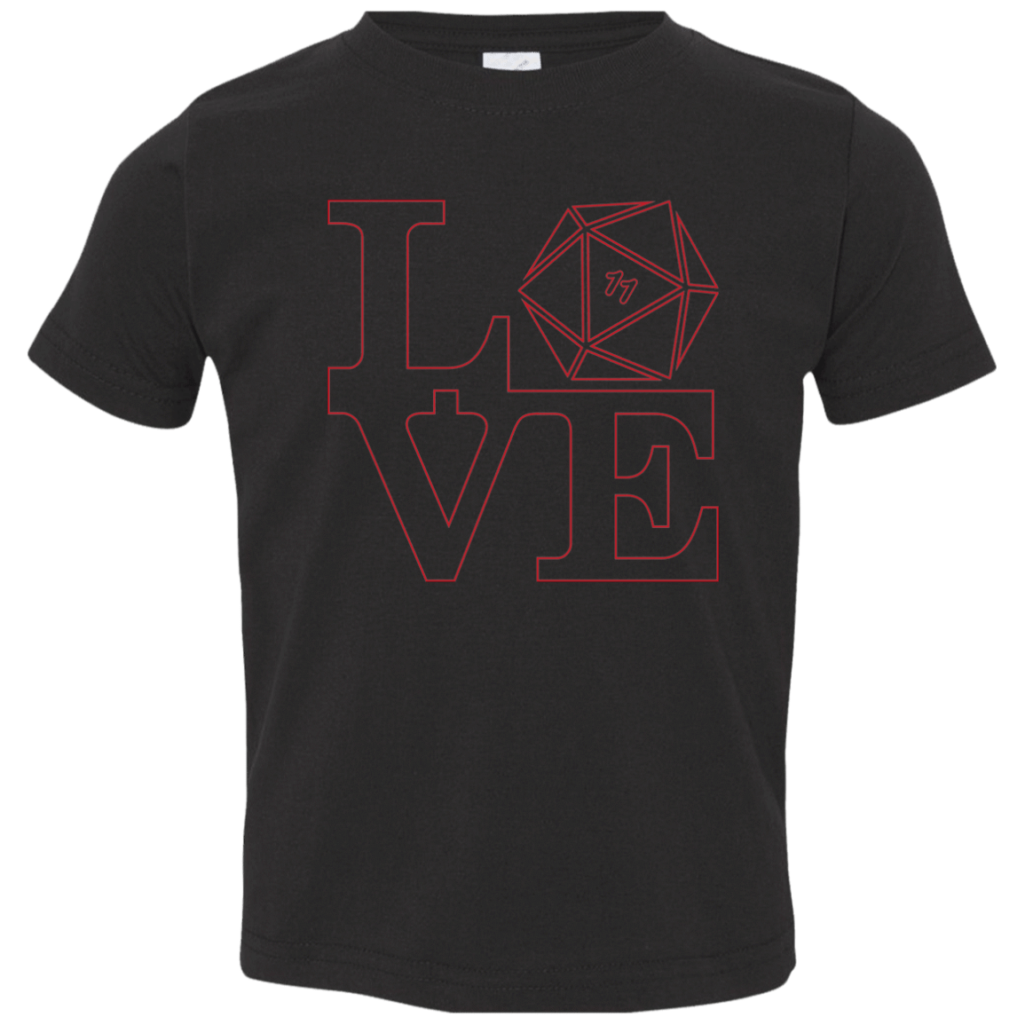T-Shirts Black / 2T Love 11 Toddler Premium T-Shirt