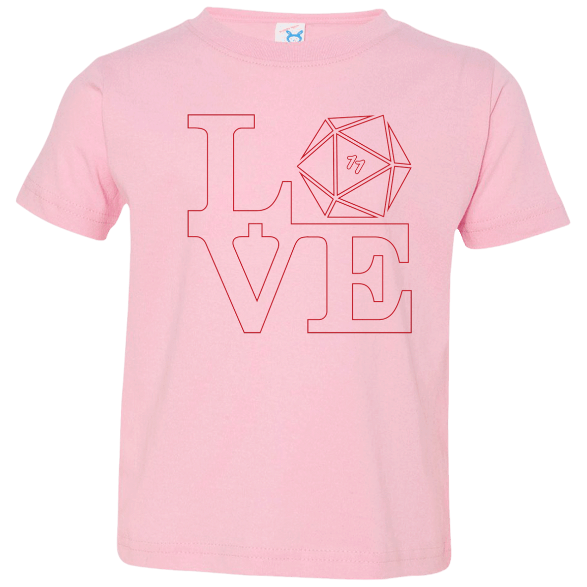 T-Shirts Pink / 2T Love 11 Toddler Premium T-Shirt