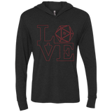 T-Shirts Vintage Black / X-Small Love 11 Triblend Long Sleeve Hoodie Tee