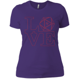 T-Shirts Purple / X-Small Love 11 Women's Premium T-Shirt