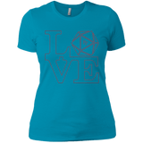 T-Shirts Turquoise / X-Small Love 11 Women's Premium T-Shirt
