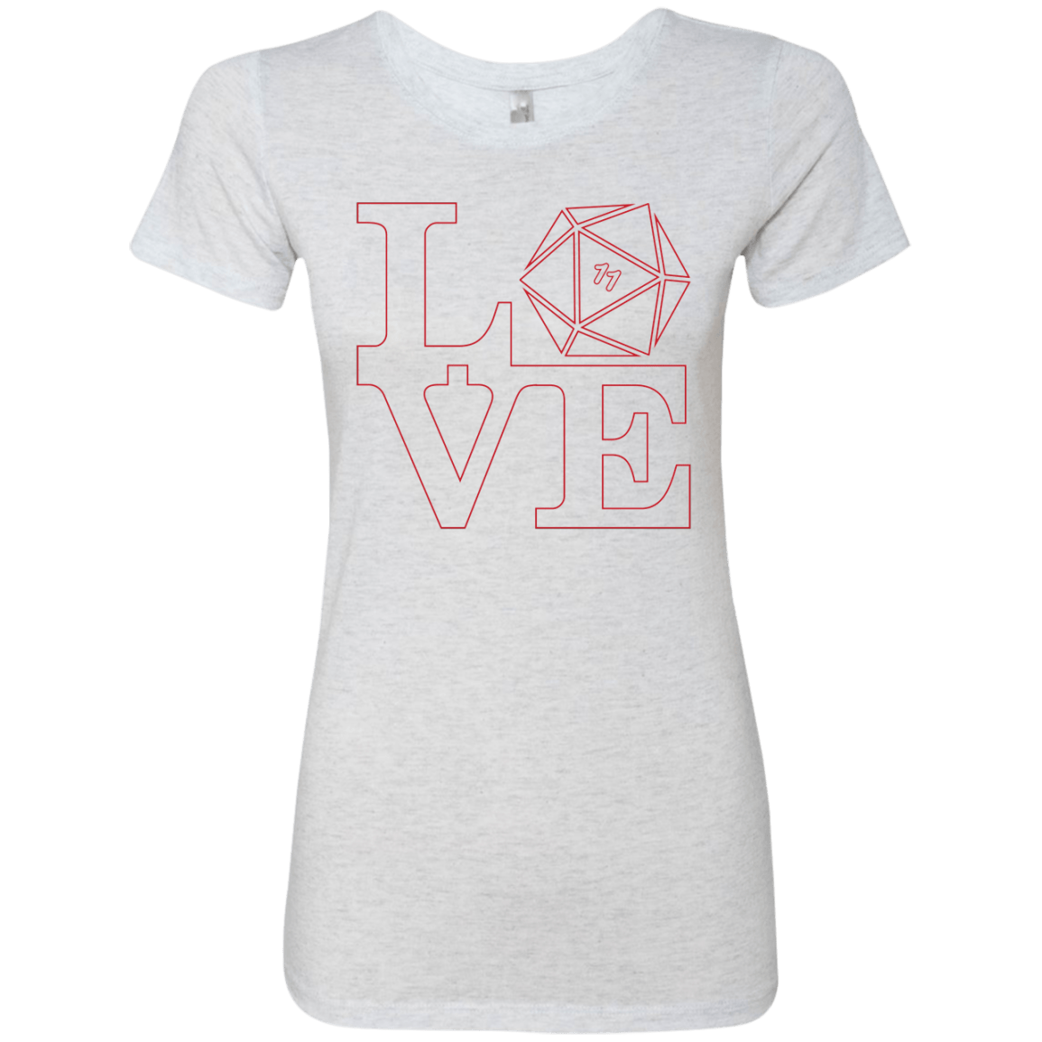 T-Shirts Heather White / Small Love 11 Women's Triblend T-Shirt