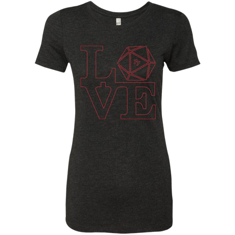 T-Shirts Vintage Black / Small Love 11 Women's Triblend T-Shirt