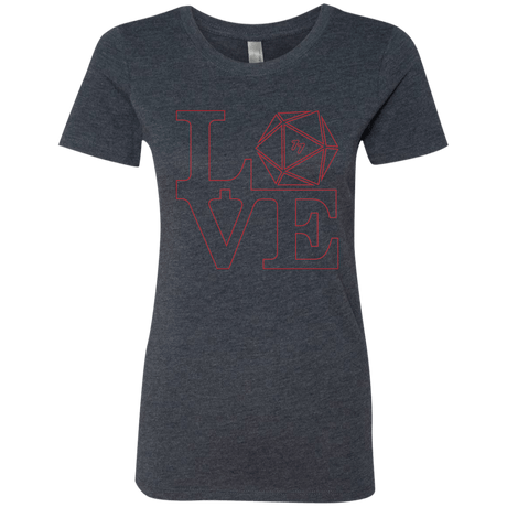T-Shirts Vintage Navy / Small Love 11 Women's Triblend T-Shirt