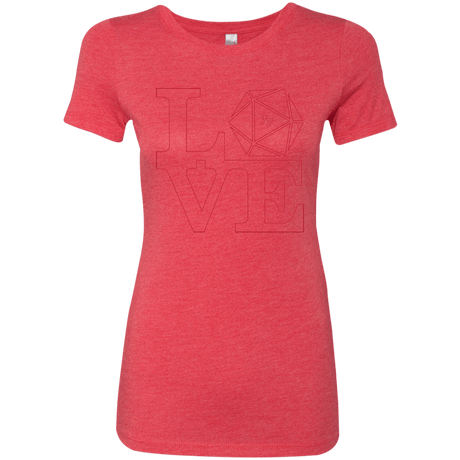 T-Shirts Vintage Red / Small Love 11 Women's Triblend T-Shirt