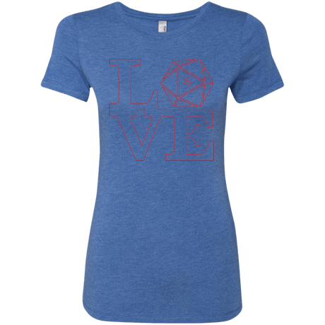 T-Shirts Vintage Royal / Small Love 11 Women's Triblend T-Shirt