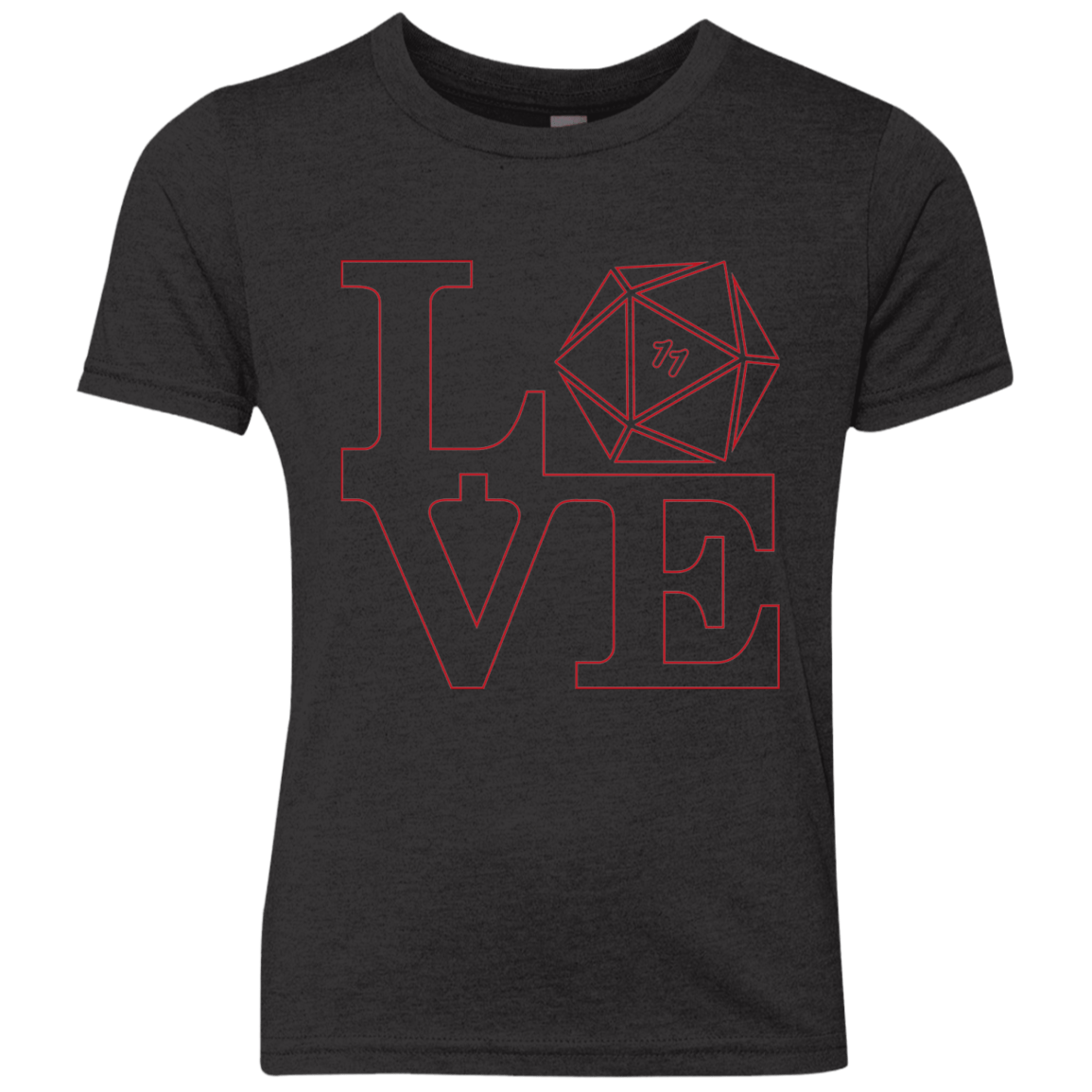 T-Shirts Vintage Black / YXS Love 11 Youth Triblend T-Shirt